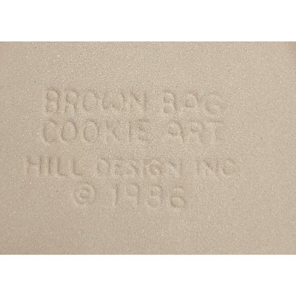Vtg Brown Bag Cookie Art Mold Lot Of 2 Goose Raggedy Andy Hill Design Inc 1986 - Picture 3 of 7